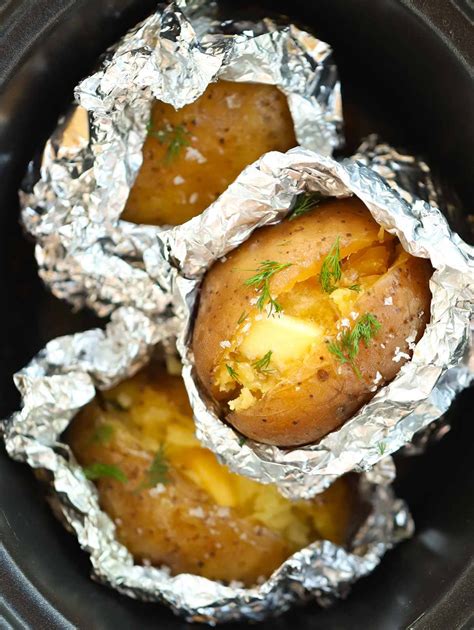 cooking jacket potato in gas oven